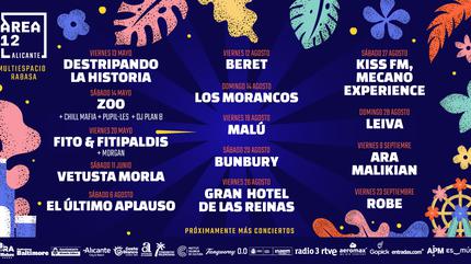 Concierto de Leiva en Alicante | Árena 12 Festival 2022