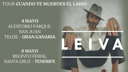Leiva concert à Las Palmas de Gran Canaria
