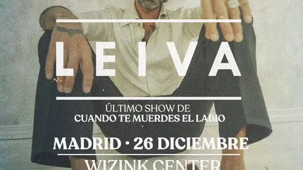 Leiva concert à Madrid