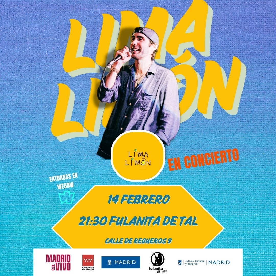 Fotografía promocional de Concierto de Lima Limón