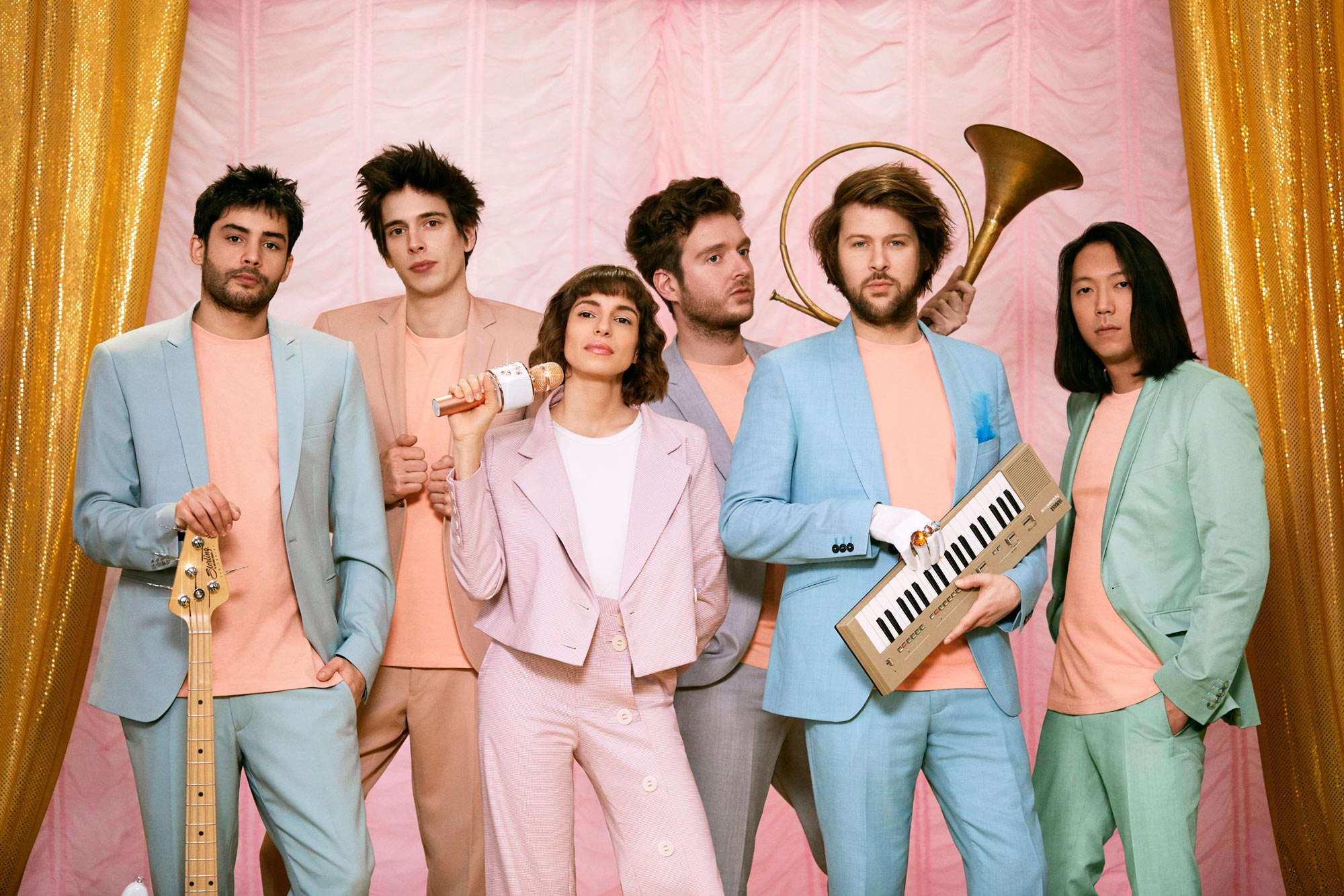 Promofoto von Concierto de L'Impératrice en Berlín.