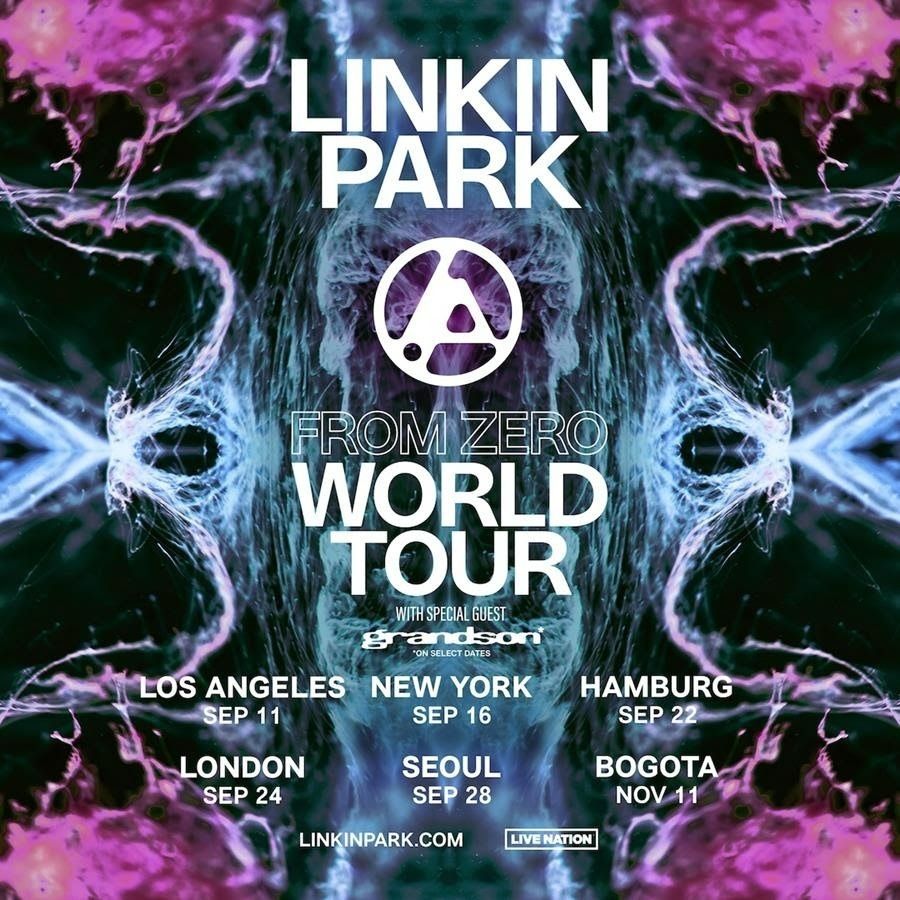 Promofoto von Concierto de Linkin Park en Londres.
