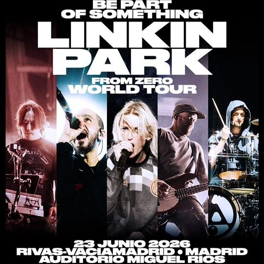Fotografía promocional de Concierto de Linkin Park en Madrid