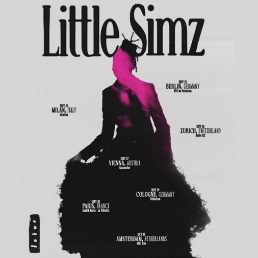 Promofoto von Concierto de Little Simz en Berlín.