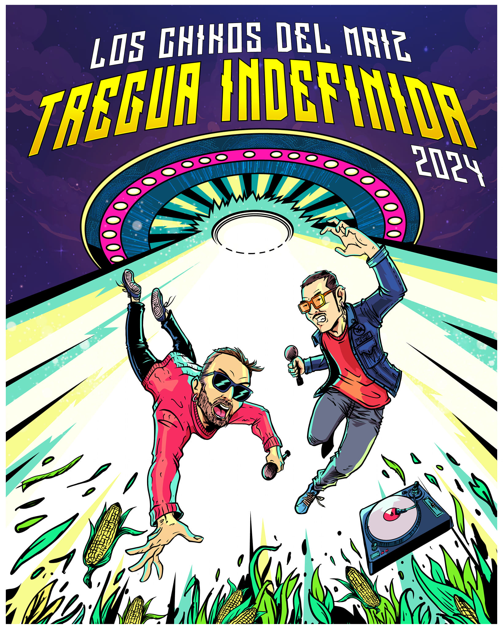 Fotografía promocional de Concierto de Los Chikos del Maíz en Barcelona - Tregua Indefinida (Segunda Fecha)