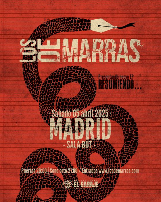 Fotografía promocional de Concierto de Los de Marras en Madrid