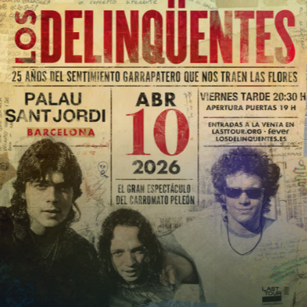 Fotografía promocional de Concierto de los Delinqüentes en Barcelona