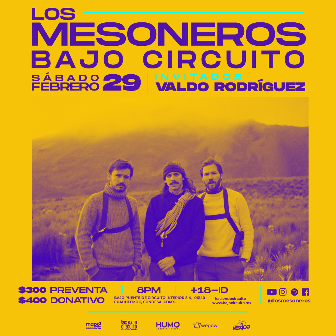 Los Mesoneros concert in Mexico City