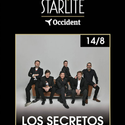 Fotografía promocional de Concierto de Los Secretos en Marbella | Starlite Occident 2025