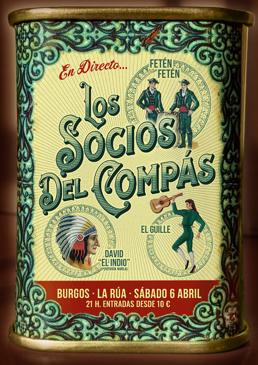 Fotografía promocional de Concierto de Los Socios del Compás en Burgos