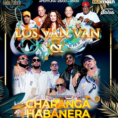 Fotografía promocional de Concierto de Los Van Van y Charanga Habanera