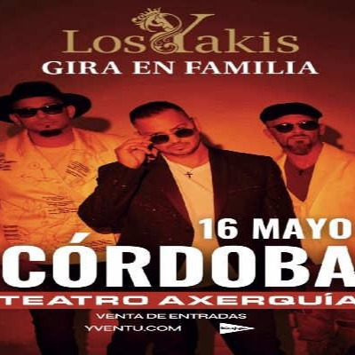 Fotografía promocional de Concierto de Los Yakis en Córdoba