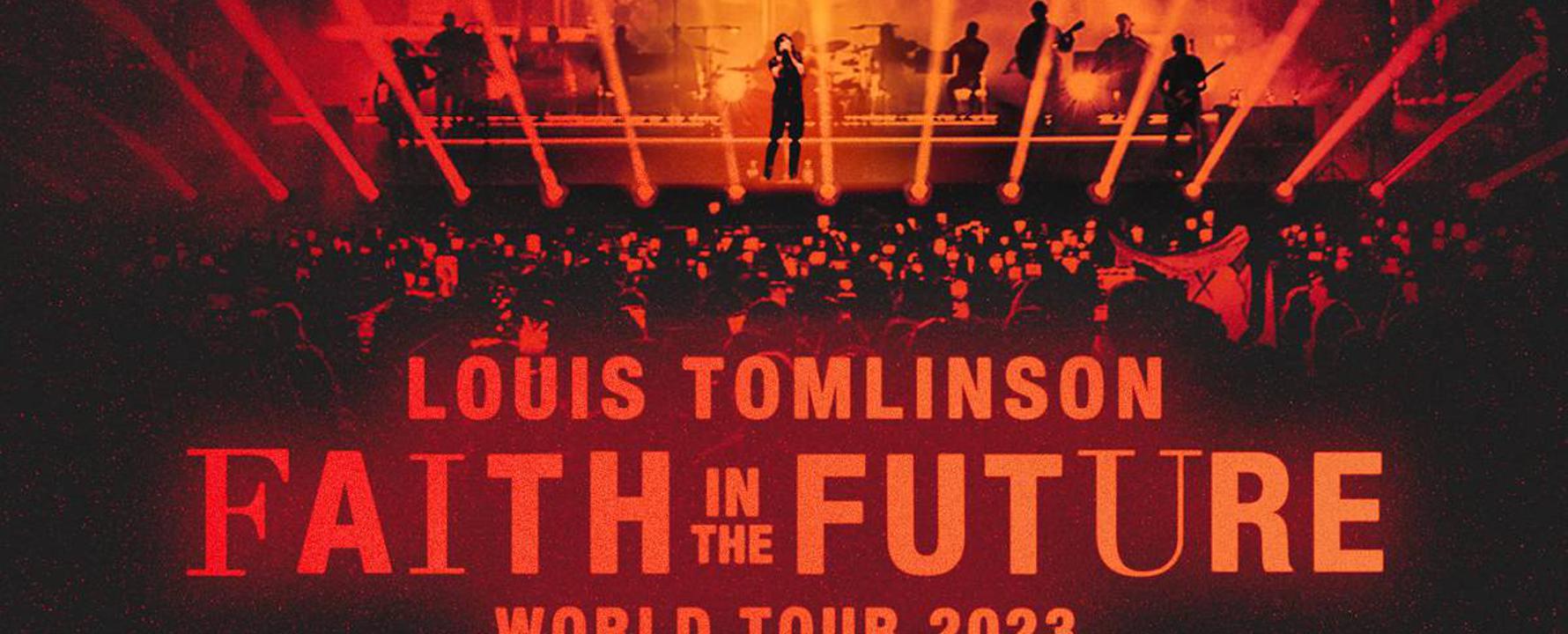 Official 2023 louis tomlinson faith in the future world tour