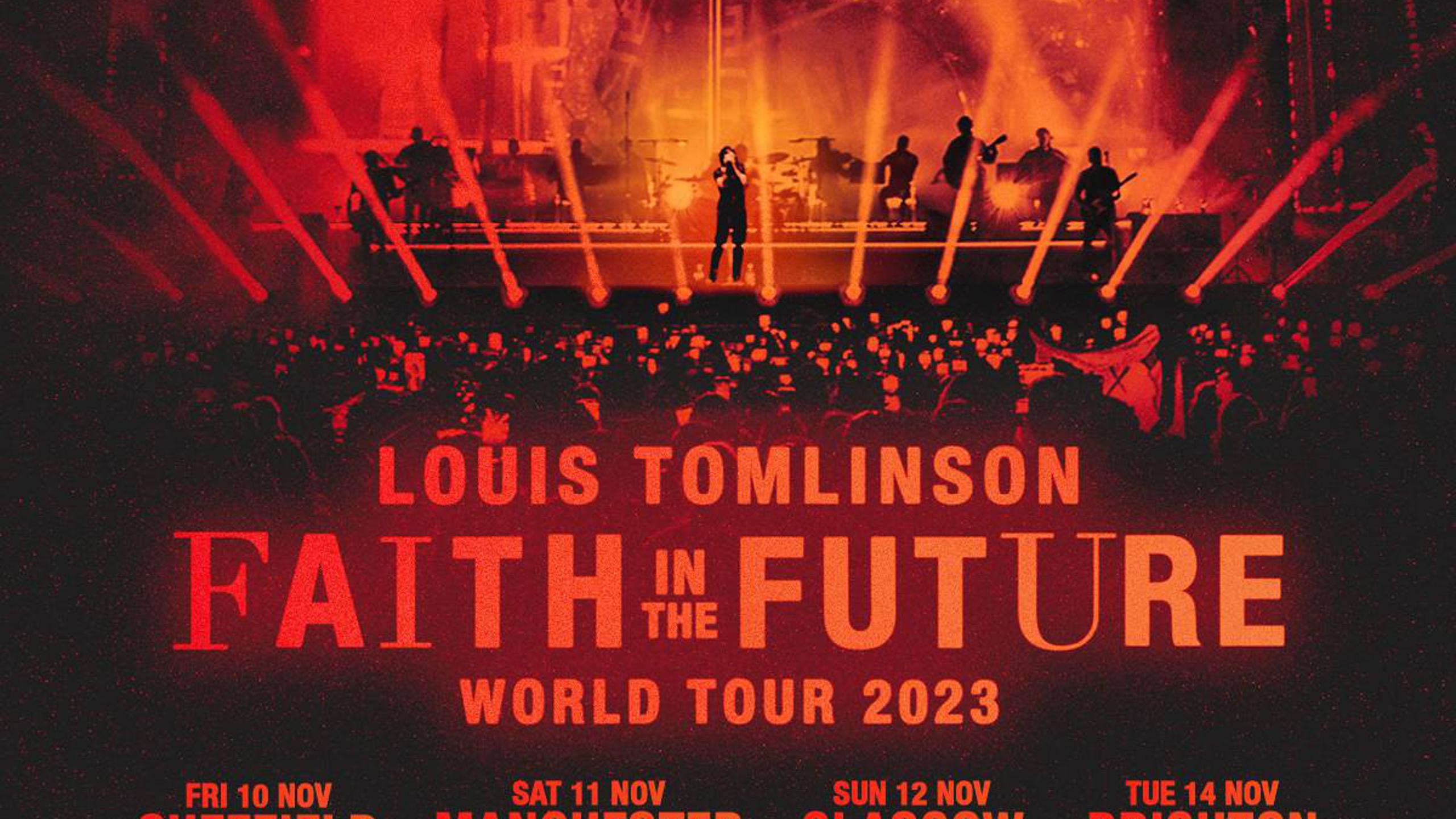 Faith In The Future World Tour 2023 North America Louis Tomlinson