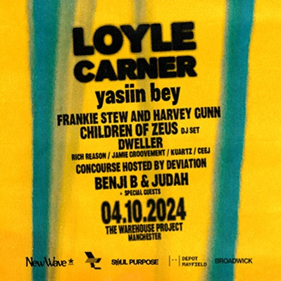 Fotografía promocional de Concierto de Loyle Carner en Manchester