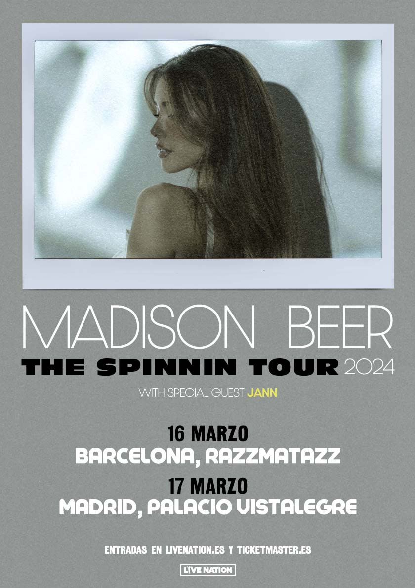 Fotografía promocional de Concierto de Madison Beer en Barcelona