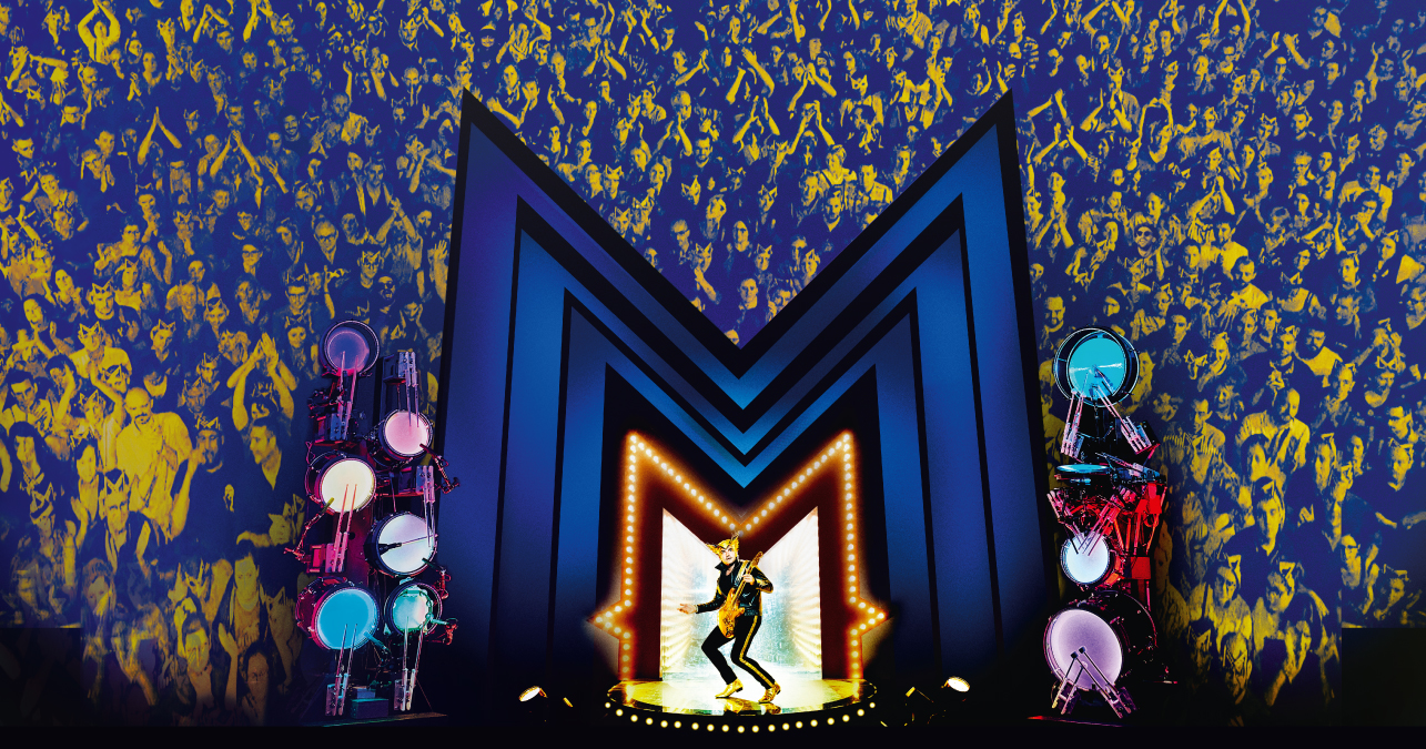 Promofoto von Concierto de Maître Gims + Angele + -M- en Nort-sur-Erdre.