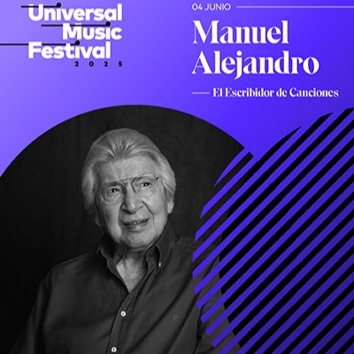 Fotografía promocional de Concierto de Manuel Alejandro en Madrid | Universal Music Festival
