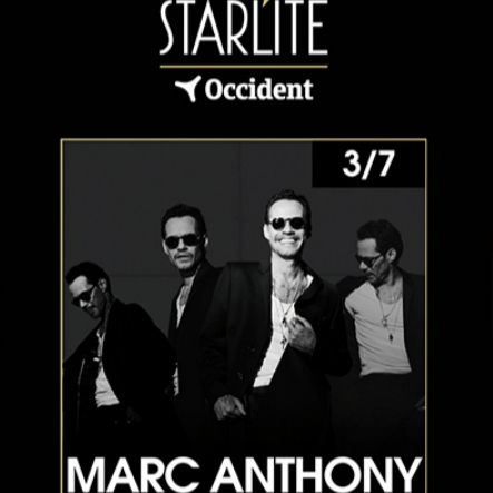 Fotografía promocional de Concierto de Marc Anthony en Marbella | Starlite Occident 2025