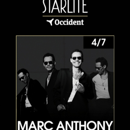 Fotografía promocional de Concierto de Marc Anthony en Marbella | Starlite Occident 2025