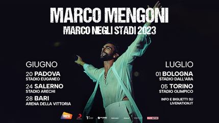 Marco Mengoni concert à Salerno