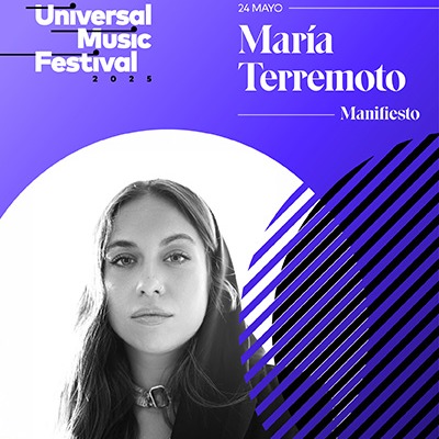 Fotografía promocional de Concierto de María Terremoto | Universal Music Festival 2025