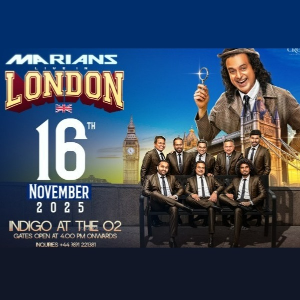 Fotografía promocional de Concierto de MARIANS en Londres