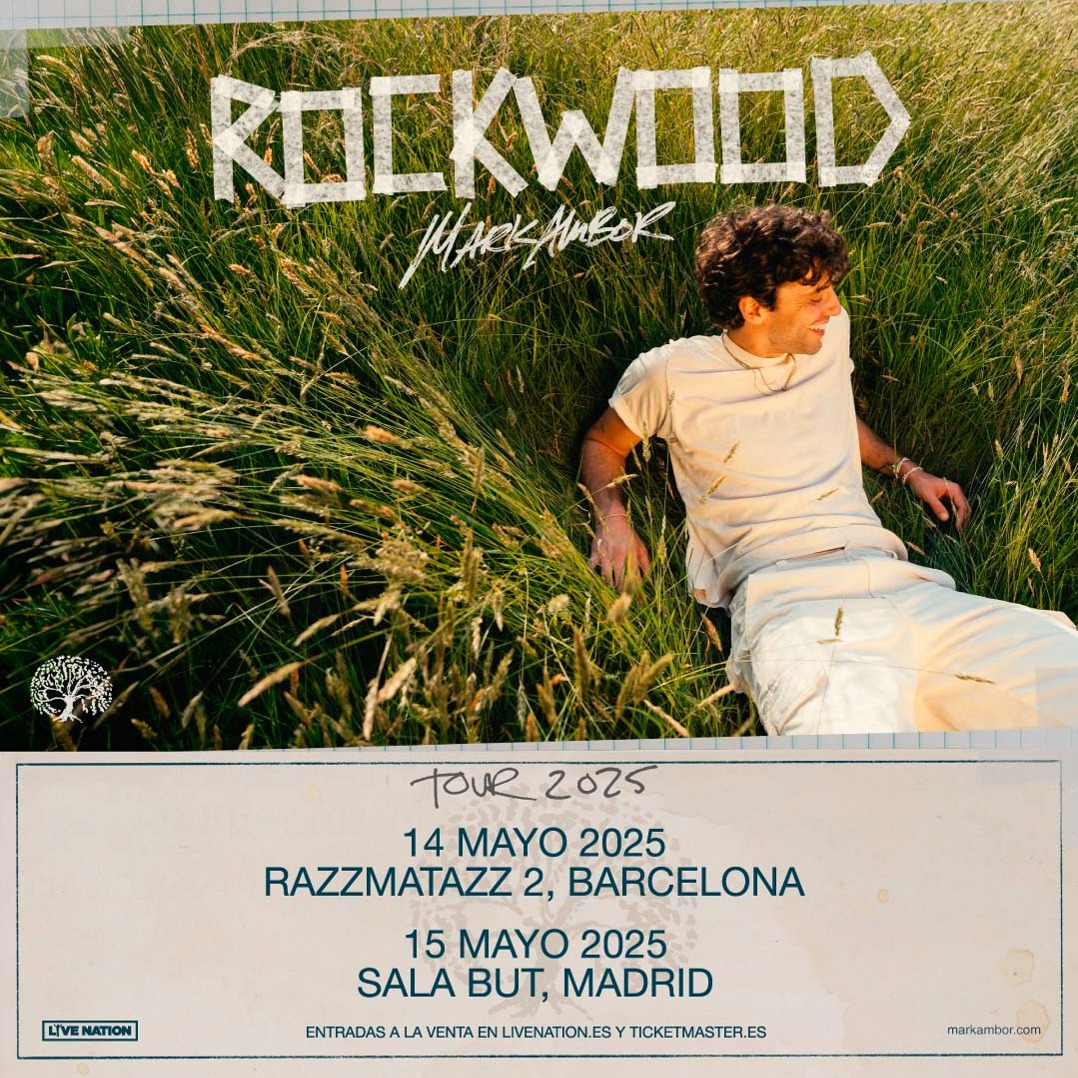 Fotografía promocional de Concierto de Mark Ambor en Barcelona