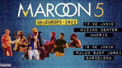 Concierto de Maroon 5 en Madrid | UK + Europe 2023