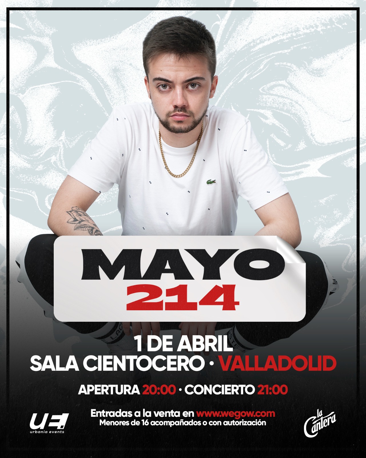 Fotografía promocional de Concierto de Mayo 214 en Valladolid