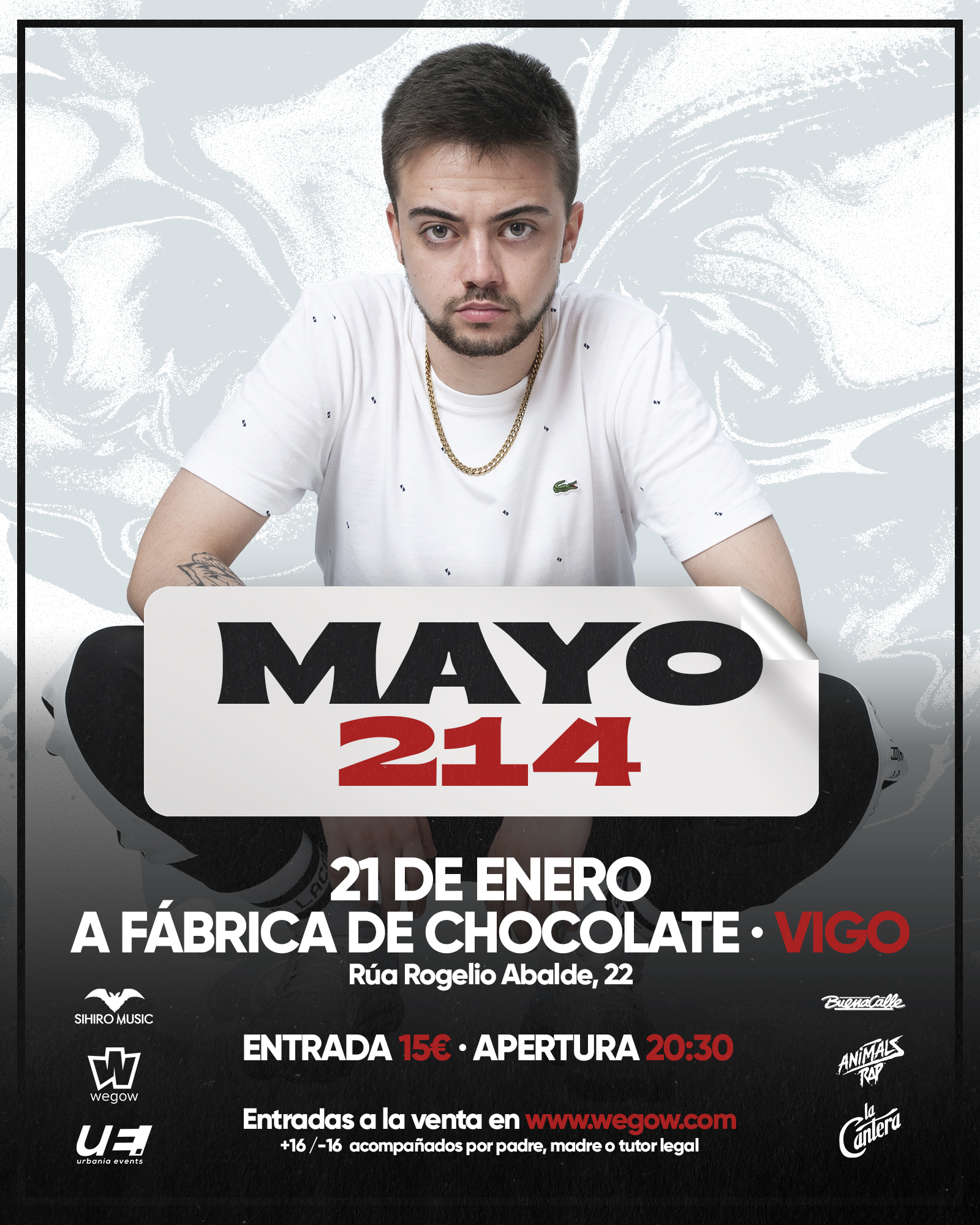 Fotografía promocional de Concierto de Mayo 214 en Vigo