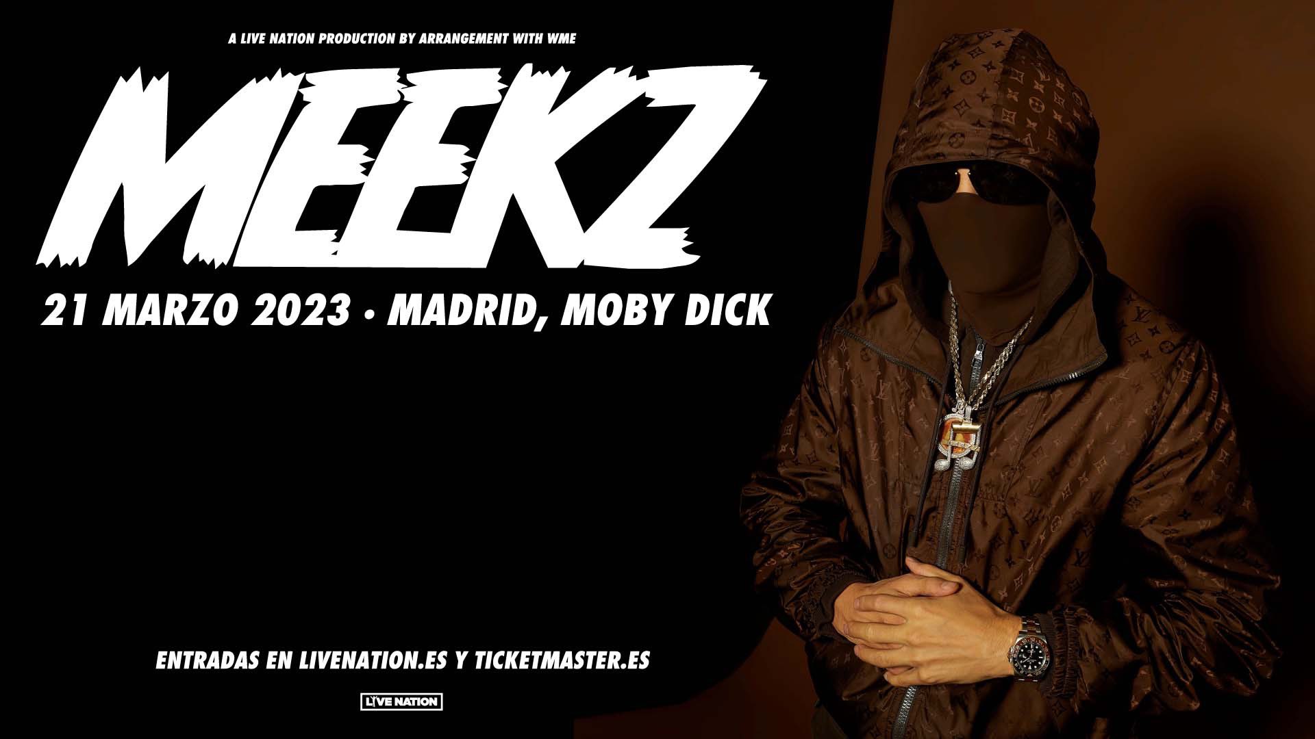 Fotografía promocional de Concierto de Meekz en Madrid
