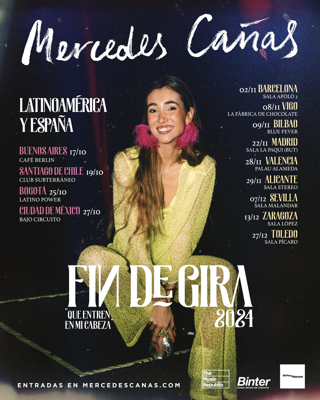 Fotografía promocional de Concierto de Mercedes Cañas en Vigo