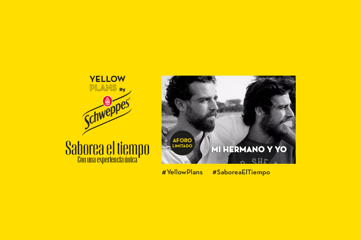 Fotografía promocional de Concierto de Mi Hermano y Yo en Yellow Plans by Schweppes