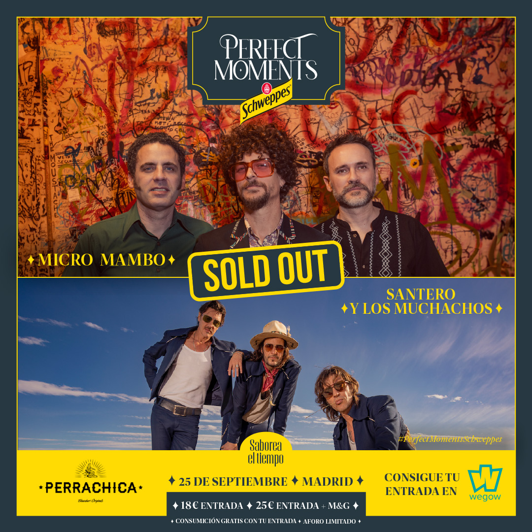 Fotografía promocional de Concierto de Micro Mambo + Santero y Los Muchachos en Perfect Moments by Schweppes