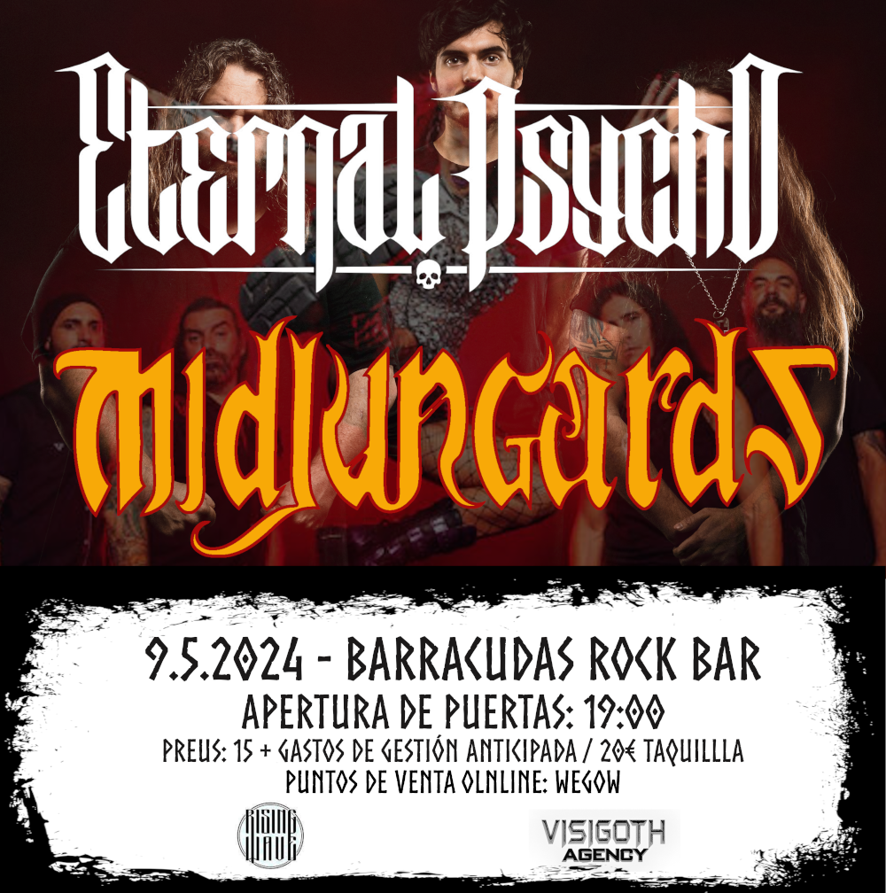 Fotografía promocional de Concierto de Midjungards + Eternal Psycho en Madrid