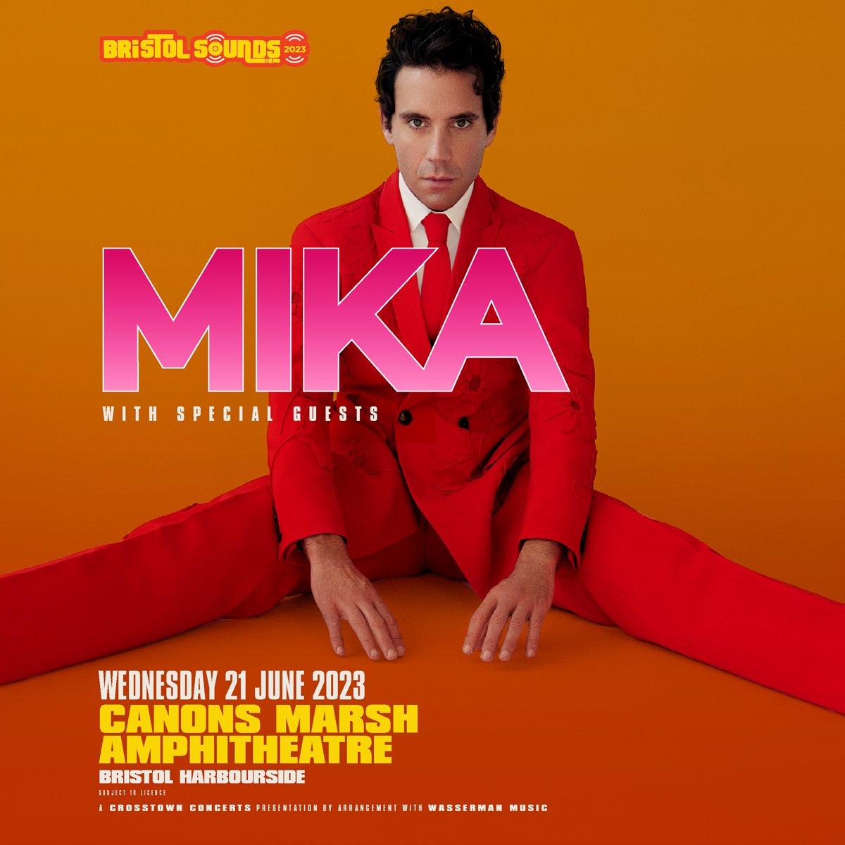 Fotografía promocional de Concierto de Mika en Bristol