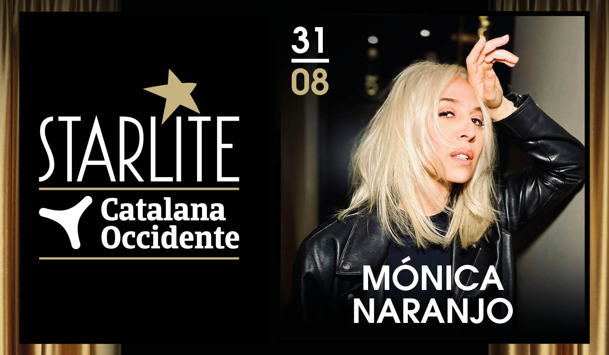 Fotografía promocional de Concierto de Mónica Naranjo en Marbella | Starlite Catalana Occidente 2023