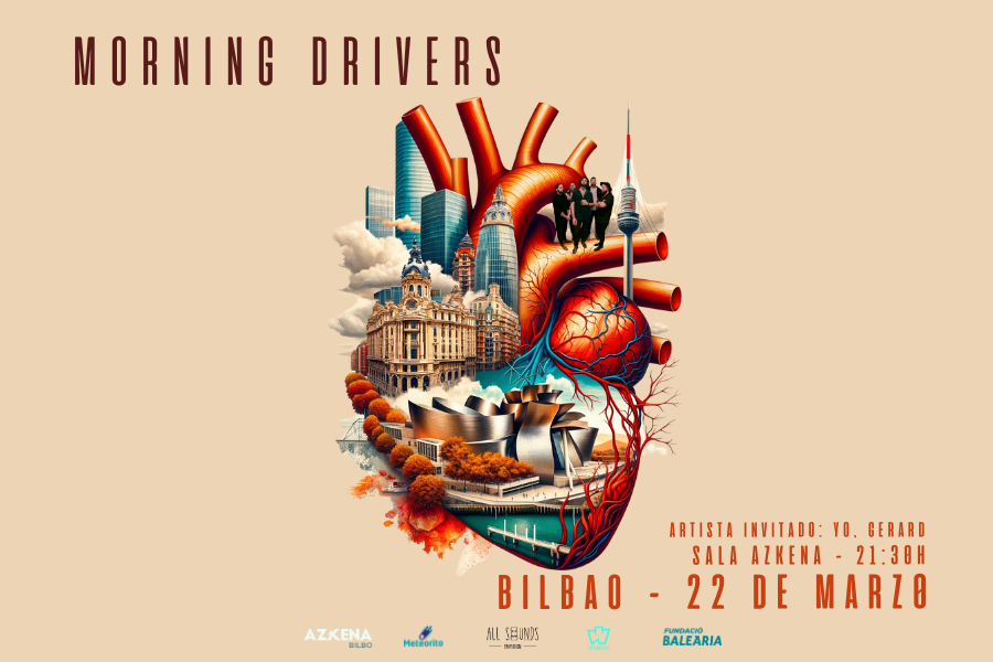 Fotografía promocional de Concierto de Morning Drivers y Yo, Gerard en Bilbao
