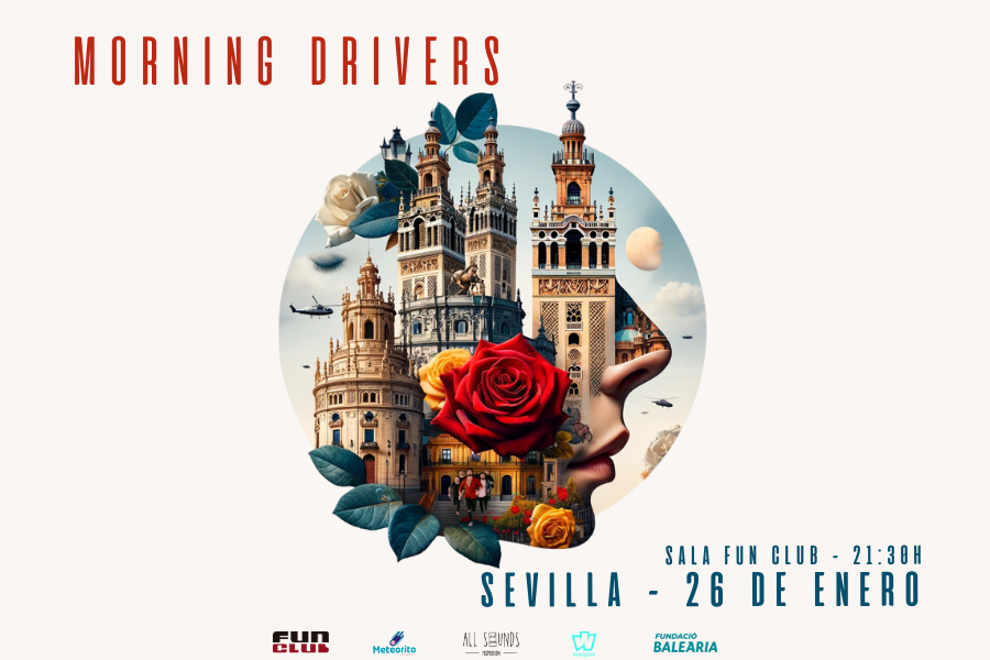 Fotografía promocional de Concierto de Morning Drivers en Sevilla