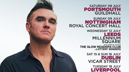 Concierto de Morrissey en Londres