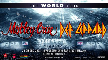 Mötley Crüe & Def Leppard concert in Milano | The World Tour