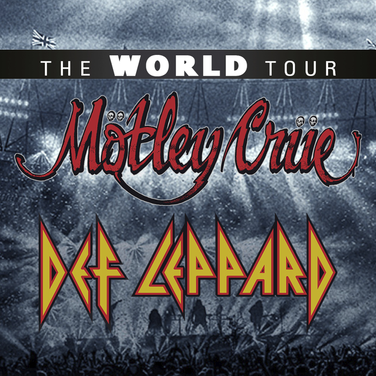 Promofoto von Concierto de Mötley Crüe + Def Leppard en Múnich.