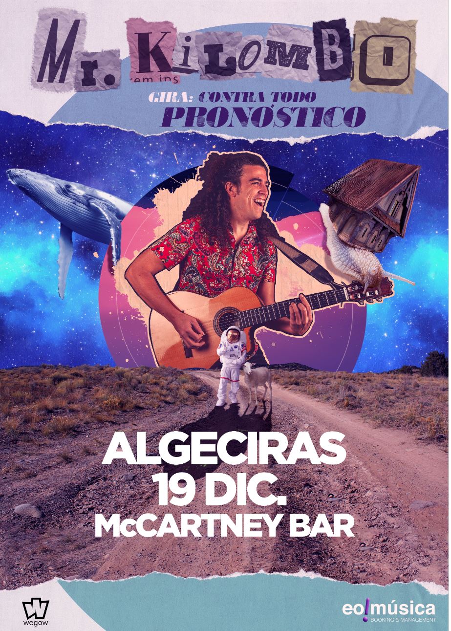 Entradas de conciertos de Mr. Kilombo en McCartney Bar, Algeciras sábado,  19 diciembre 2020 | Wegow España