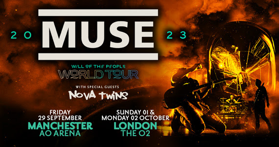 Fotografía promocional de Concierto de Muse en Manchester