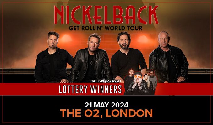 Promotional photograph of Concierto de Nickelback en Londres.