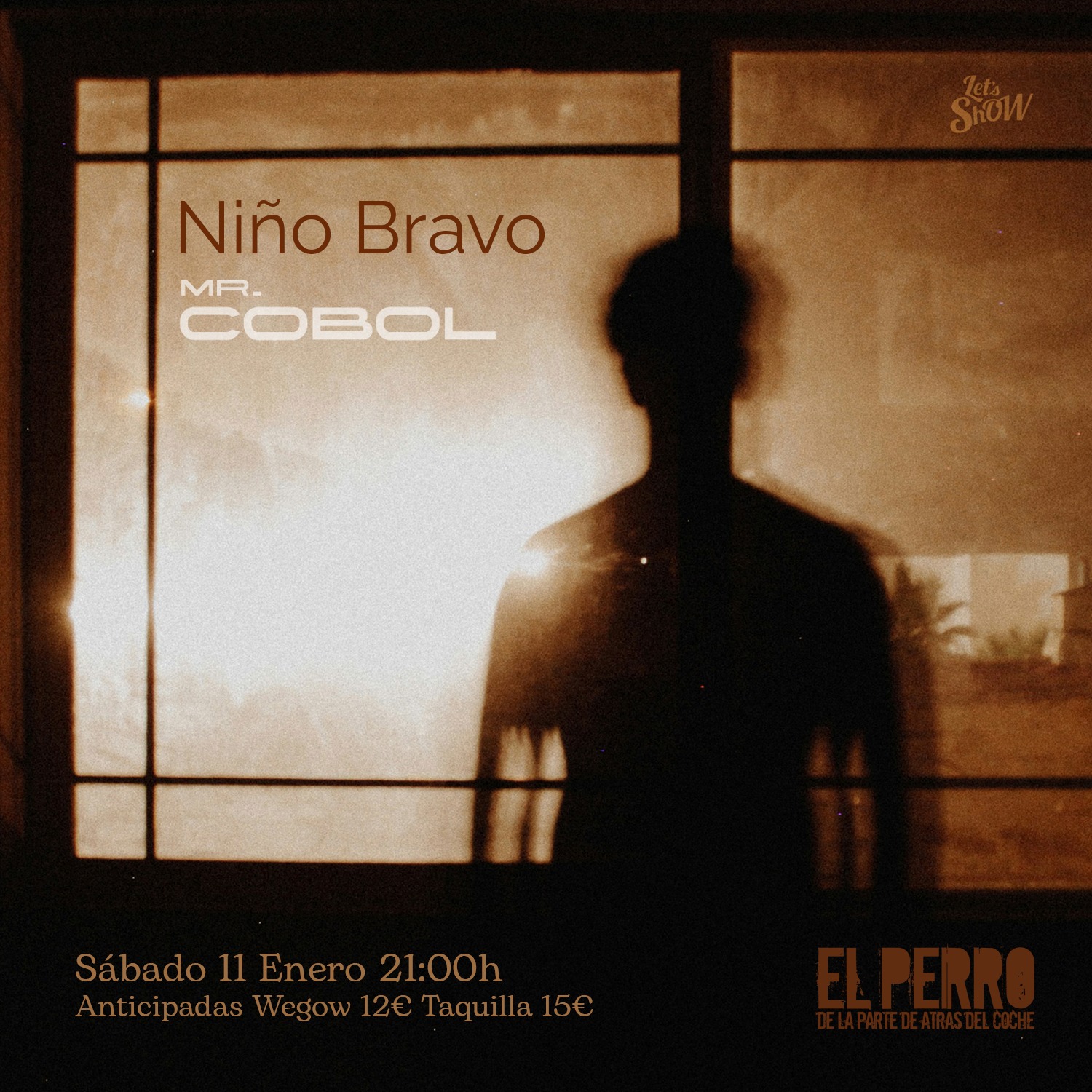 Fotografía promocional de Concierto de Niño Bravo + Mr. Cobol en Madrid