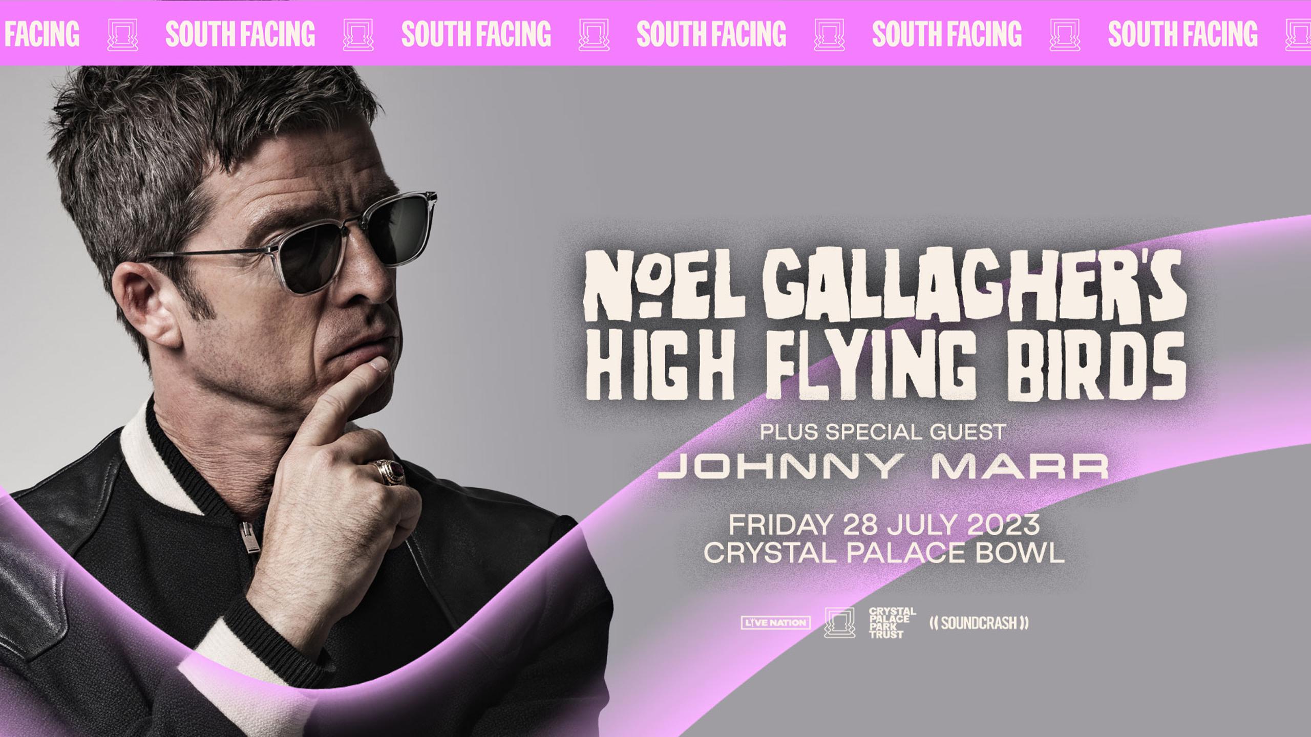 Noel Gallagher s High Flying Birds Johnny Marr Concert Tickets For 
