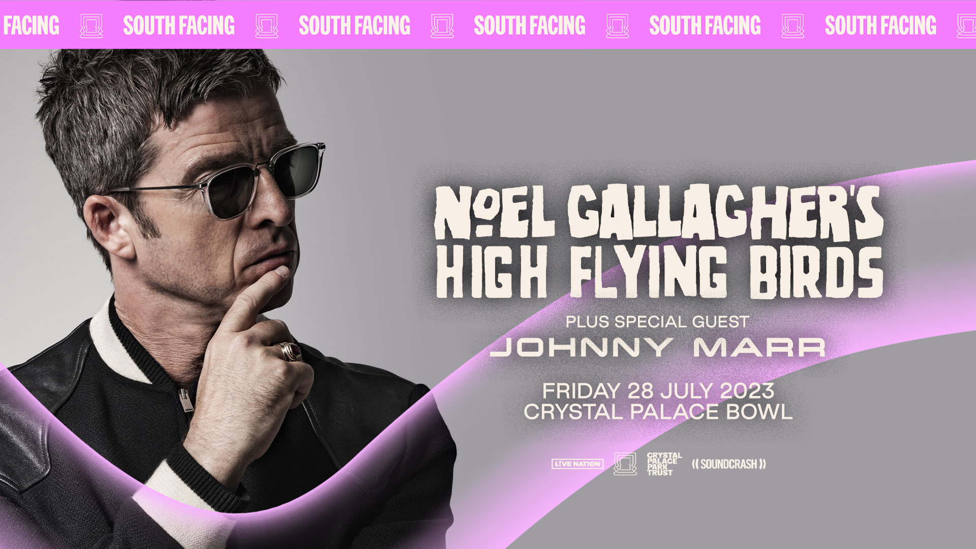 Fotografía promocional de Concierto de Noel Gallagher's High Flying Birds en Londres | South Facing Festival 2023