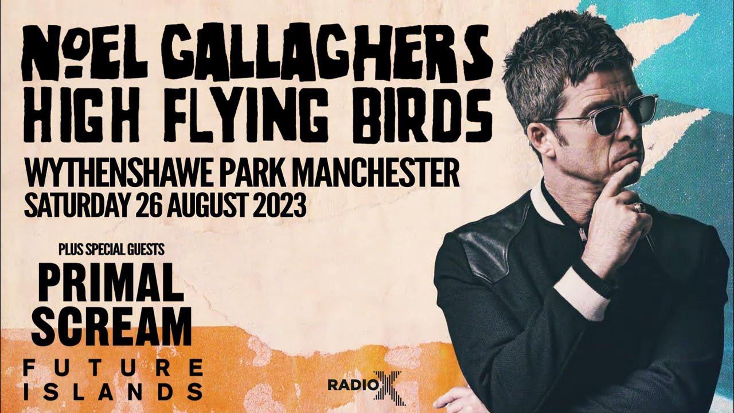 Noel Gallagher's High Flying Birds concert tickets for Wythenshawe Park